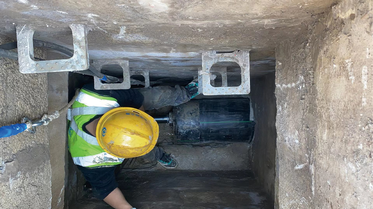 芦淞HDPE短管内衬法